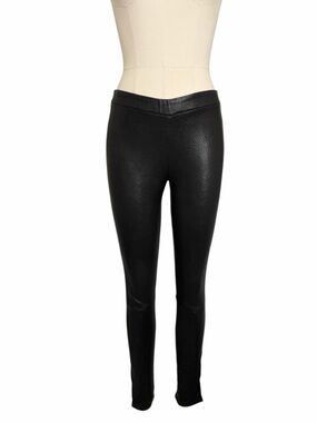 J Brand Edita 100% Leather Leggings Black S